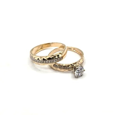 Solitaire Engagement Ring in 14K Gold - No.2