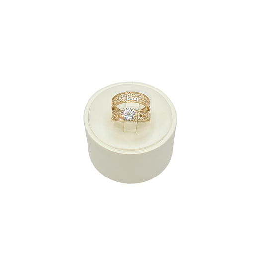 Solitaire Engagement Ring in 10K Gold - No.5