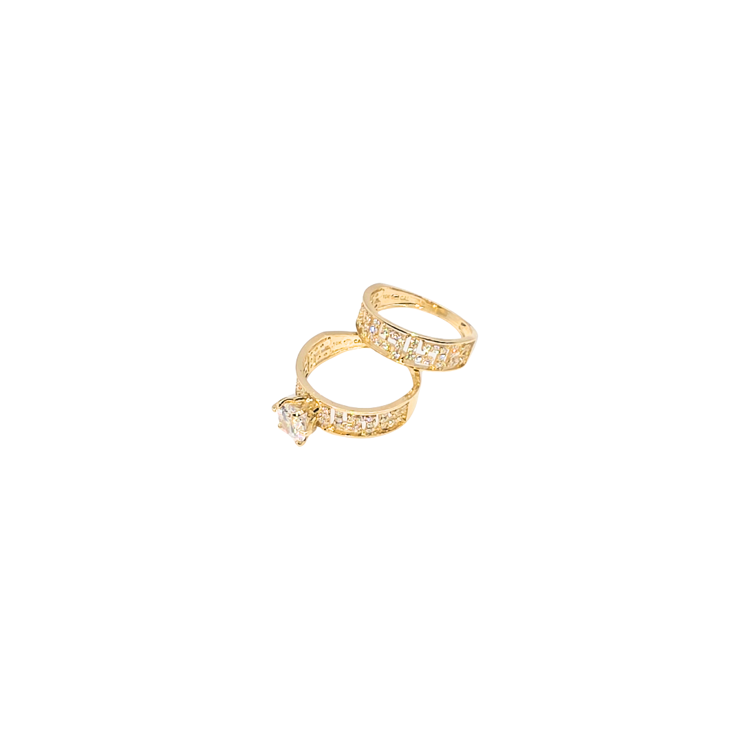 Solitaire Engagement Ring in 10K Gold - No.5