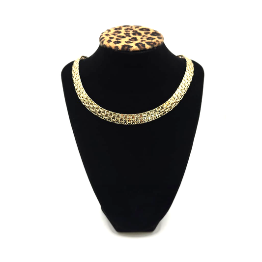 Designer Choker in 14K Gold - No. 2