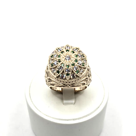 Roseta Men's Ring in 10K Gold