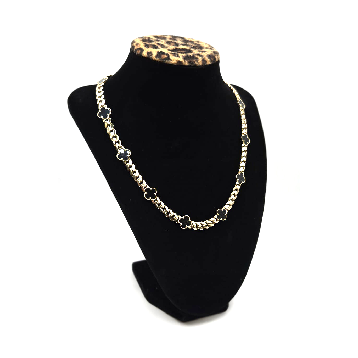 Clover Designer Choker in 14K Gold - No. 3