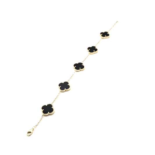 Clover Bracelet in 14K Gold