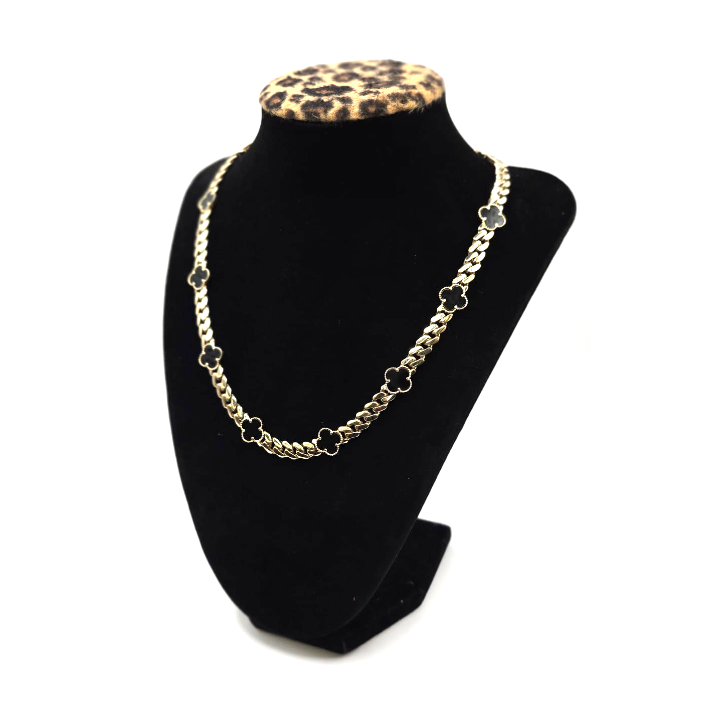 Clover Designer Choker in 14K Gold - No. 3