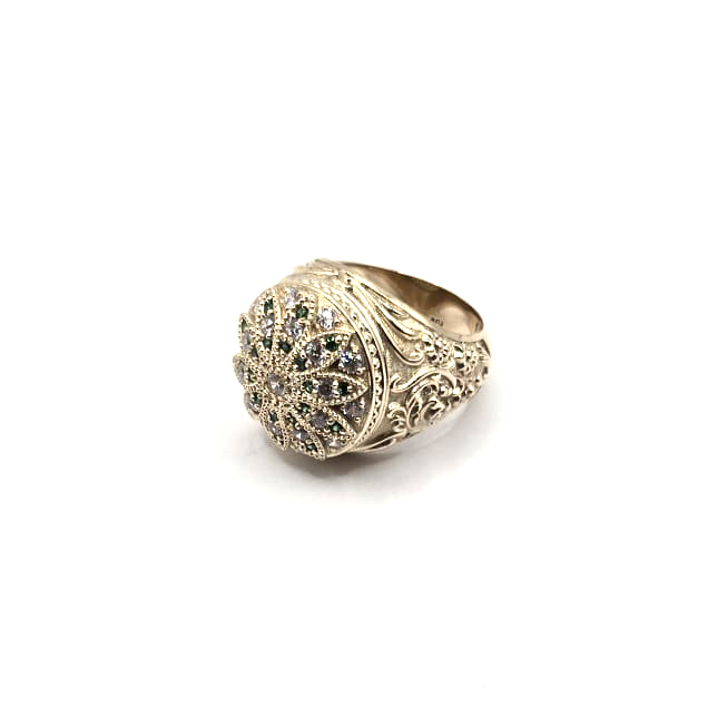 Roseta Men's Ring in 10K Gold