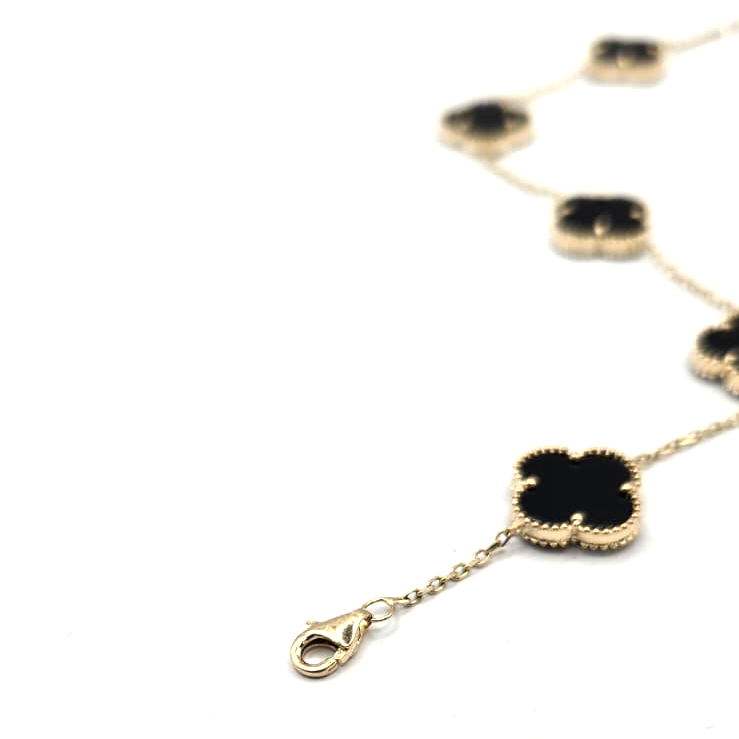 Clover Bracelet in 14K Gold
