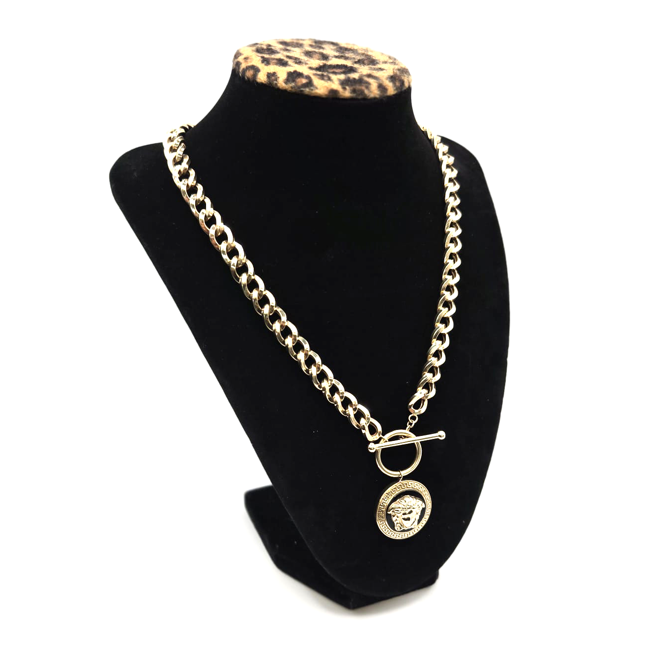 Medusa Choker in 14K Gold