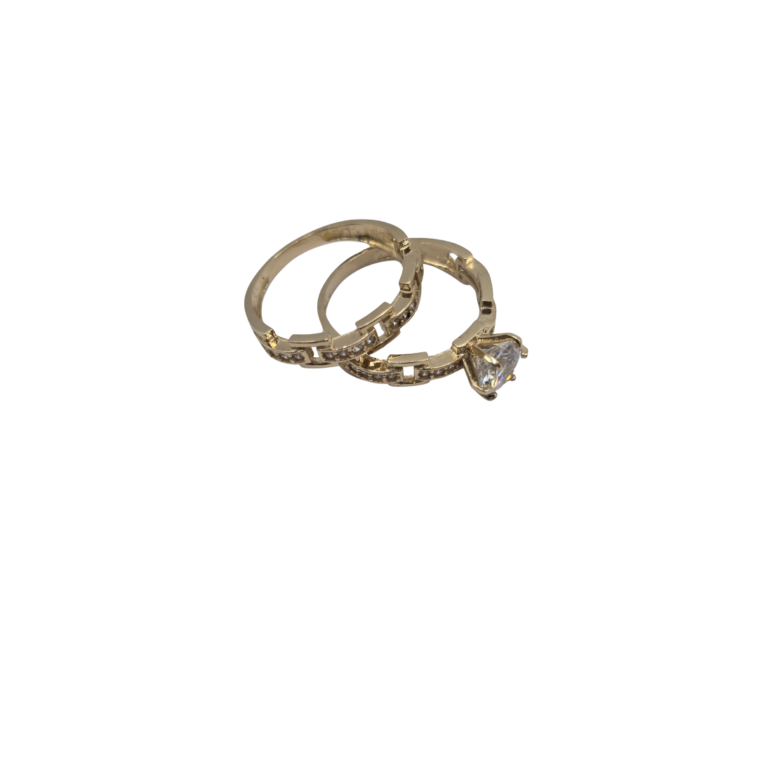 Solitaire Engagement Ring in 10K Gold - No.4